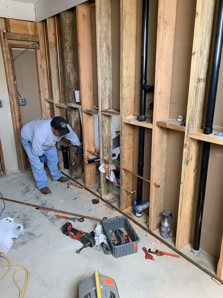 Commercial rough-in plumbing for Trenchless Sewer Repair in Sunset Beach